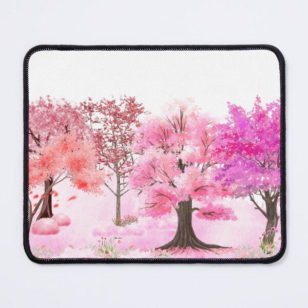 Item preview, Pink trees forest designed and sold by Rompecabezas.