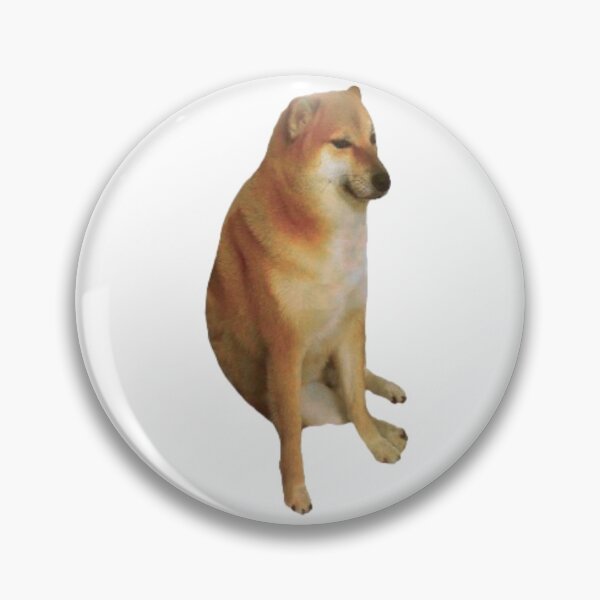 Item preview, Dog meme (cheems) designed and sold by Lukazoh.