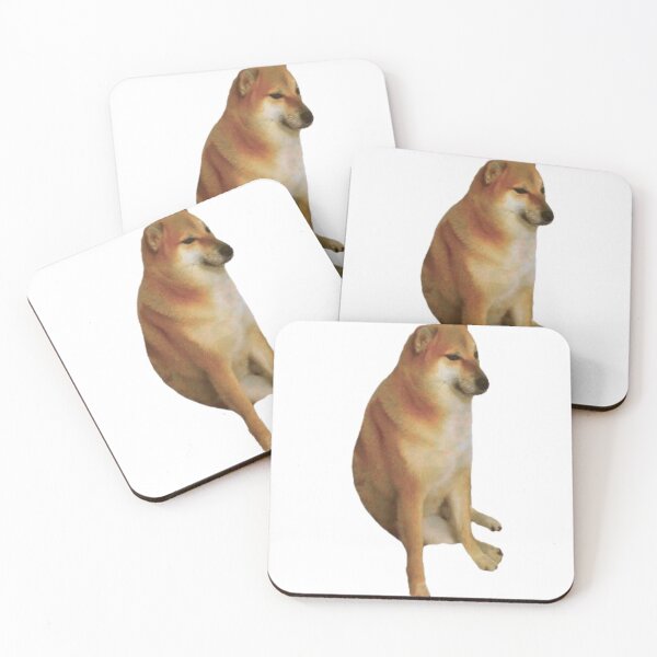 Item preview, Dog meme (cheems) designed and sold by Lukazoh.