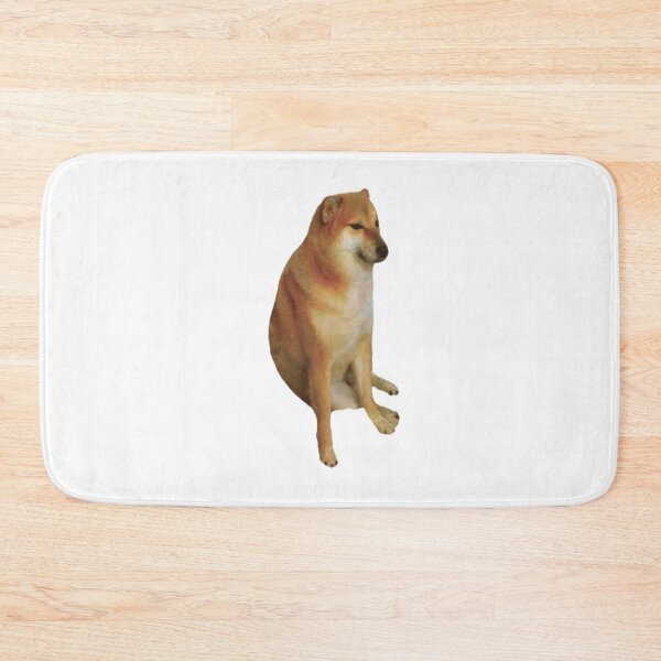 Item preview, Dog meme (cheems) designed and sold by Lukazoh.