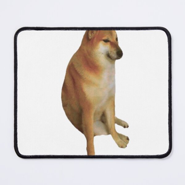 Item preview, Dog meme (cheems) designed and sold by Lukazoh.