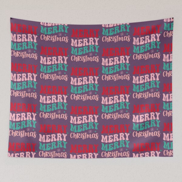 Item preview, Merry, Merry, Merry Christmas designed and sold by HomeFreewithMe.
