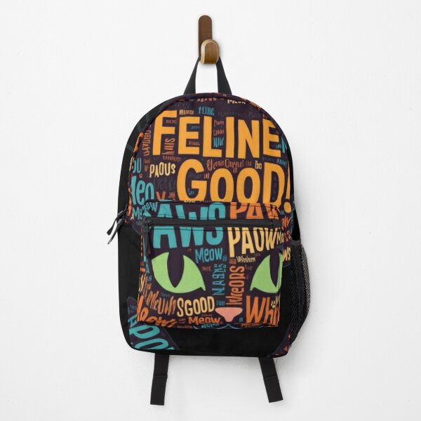 Item preview, Feline Good: Playful Cat Typography T-Shirt designed and sold by CoolEnthusias.