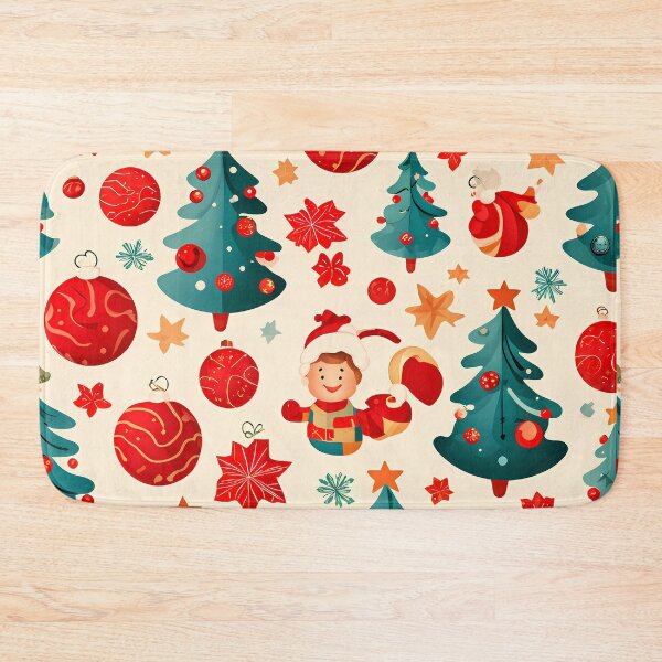 Item preview, Christmas Trees and Ornament Pattern designed and sold by KaviPatterns.