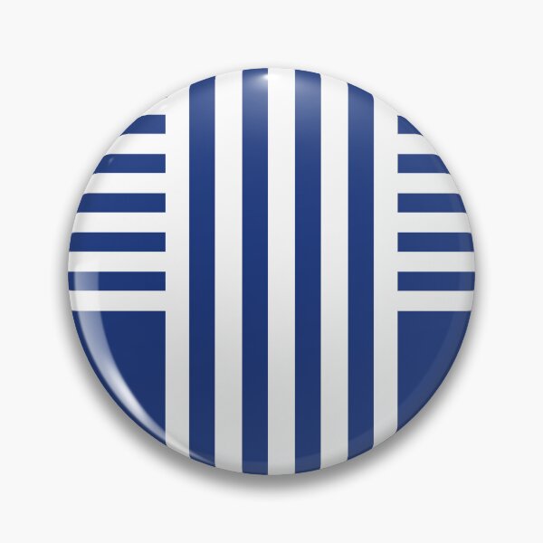 Item preview, Combined striped white blue pattern designed and sold by fuzzyfox.
