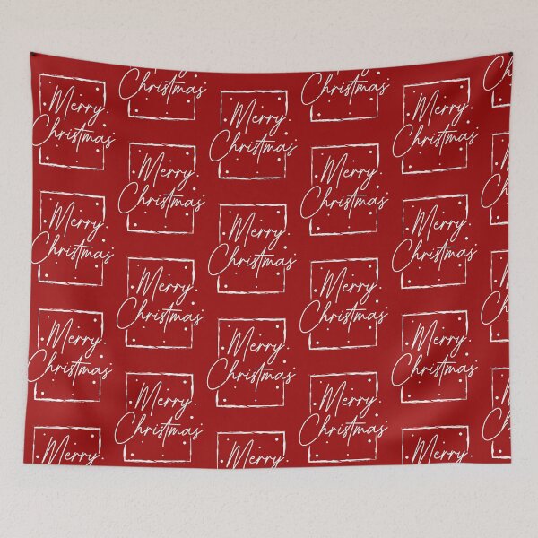 Item preview, Merry Christmas - Rectangular designed and sold by HomeFreewithMe.