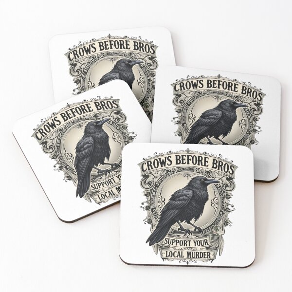 Item preview, Crows Before Bros Support Your Local Murder  designed and sold by ArtFromBeyond.