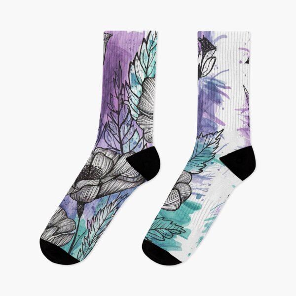Item preview, Nature's Palette: Purple, Teal, and Blue Harmony | Nature’s Symphony: A Blend of Purple and Teal designed and sold by JOY STORE 45.