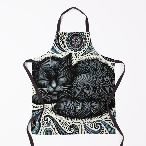 Item preview, Black Cat Boho Style designed and sold by alw951.