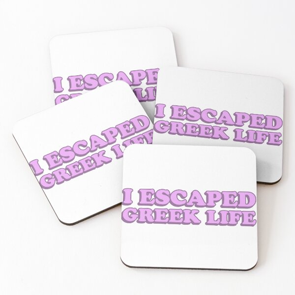 Item preview, i escaped greek life designed and sold by wordswithfonts.
