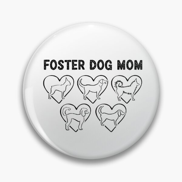 Item preview, FOSTER DOG MOM designed and sold by StraightAs.