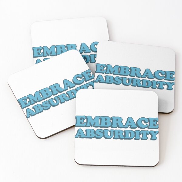Item preview, embrace absurdity designed and sold by wordswithfonts.