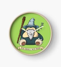 Snoring Monster Clock