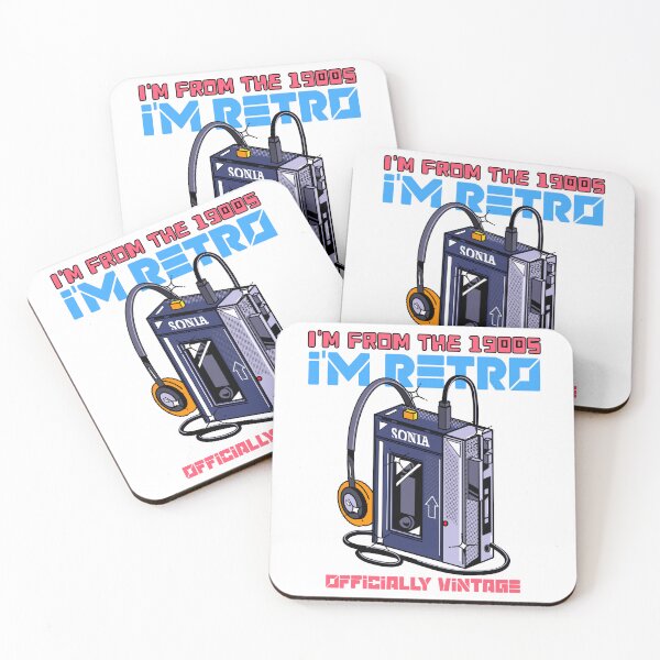 Item preview, I'm from the 1900s I'm retro T-shirt Walkman headphones designed and sold by tattookaz.