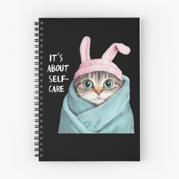 Item preview, It's about self care | Cat humor designed and sold by SoundStyleShop.