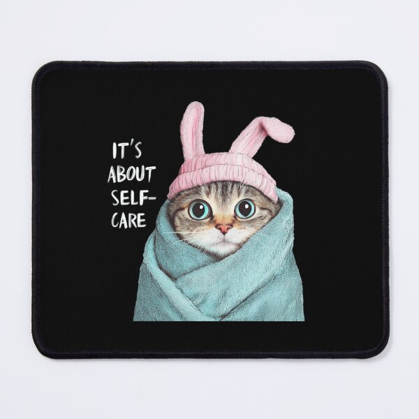 Item preview, It's about self care | Cat humor designed and sold by SoundStyleShop.