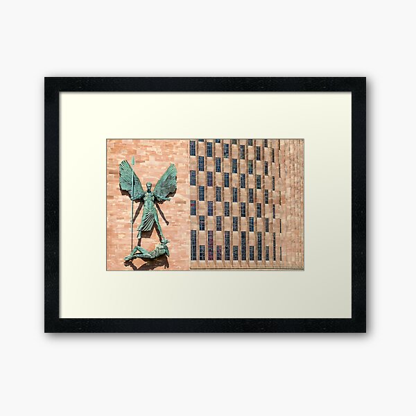 Coventry cathedral Framed Art Print