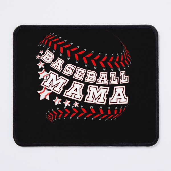 Item preview, Baseball Mom Stars Red Ball  designed and sold by Smix Pixels.
