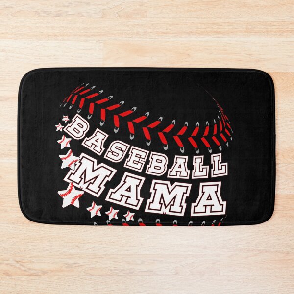 Item preview, Baseball Mom Stars Red Ball  designed and sold by Smix Pixels.