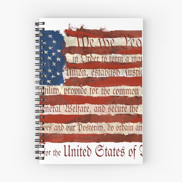 Item preview, WE THE PEOPLE preamble American Flag designed and sold by Steve Parknsons.