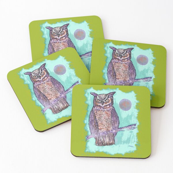 Item preview, Owl in the Moonlight designed and sold by maricablue.