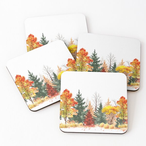 Item preview, Forest Fall Tress designed and sold by Rompecabezas.