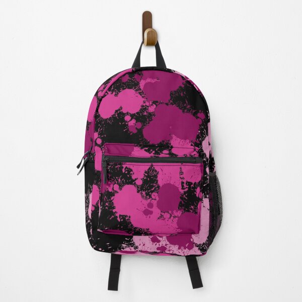 Item preview, Purple Abstract Dots on Black - Mystical Modern Design designed and sold by NangKittipong.