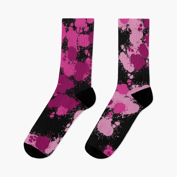 Item preview, Purple Abstract Dots on Black - Mystical Modern Design designed and sold by NangKittipong.