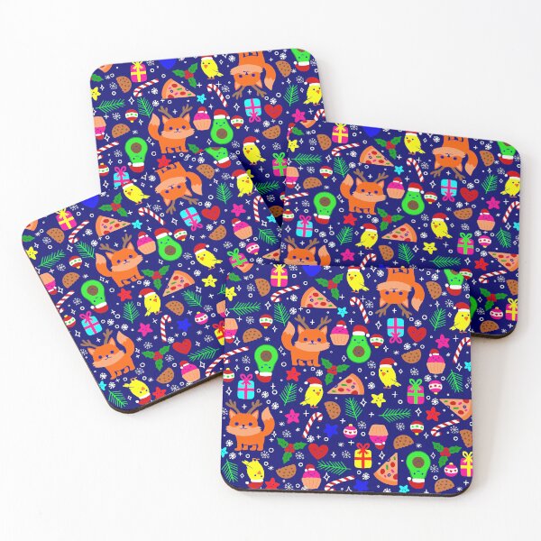Item preview, christmas pizza chick bird avocado blue designed and sold by Gossip Rag.