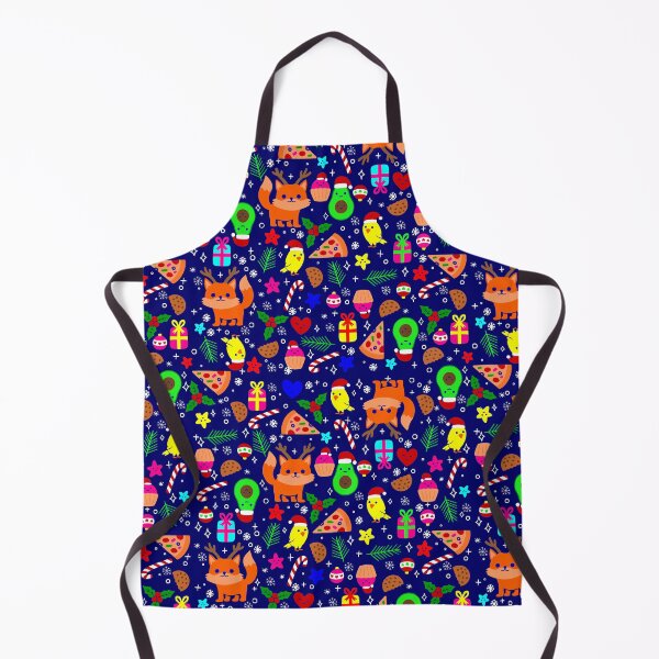 Item preview, christmas pizza chick bird avocado blue designed and sold by Gossip Rag.