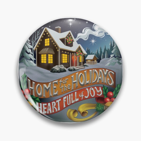 Item preview, "Home for the Holidays: Pure Joy" designed and sold by RhonDesign.