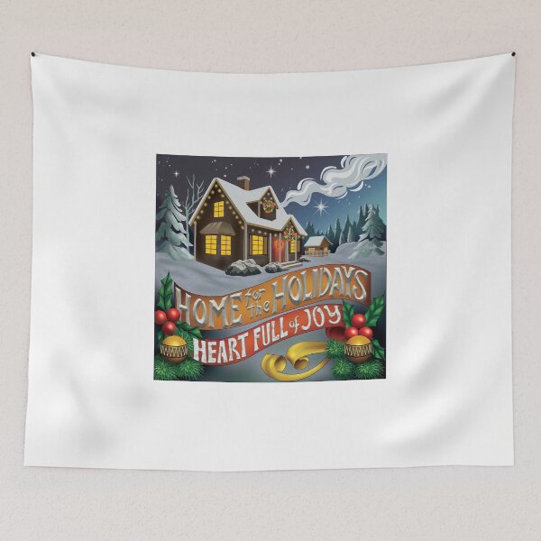 Item preview, "Home for the Holidays: Pure Joy" designed and sold by RhonDesign.