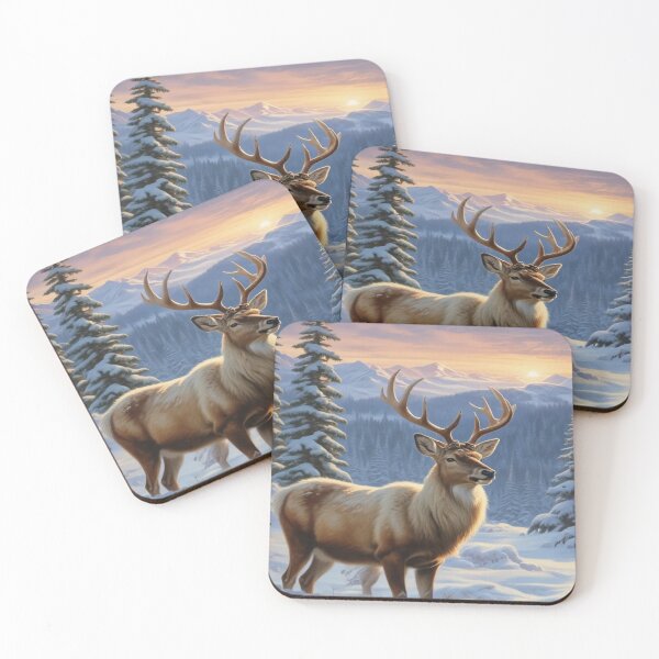 Item preview, deer with large antlers  designed and sold by InezPhotography.