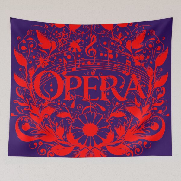 Item preview, Opera (red image) designed and sold by ClaireBillson.