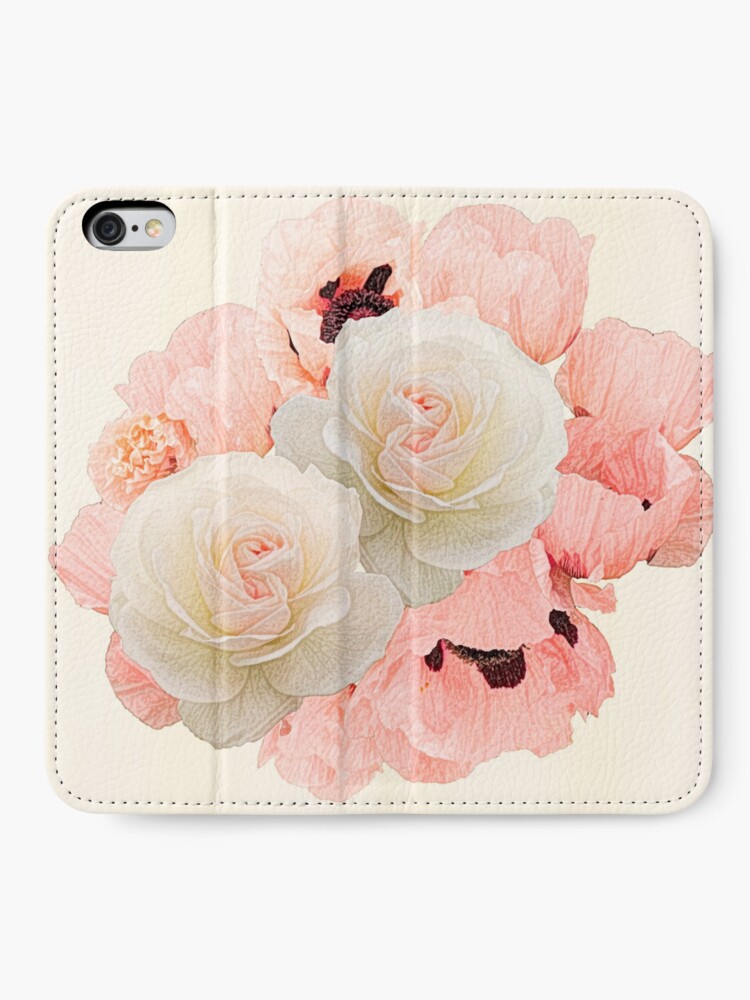 Alternate view of What the rose and the poppy say iPhone Wallet