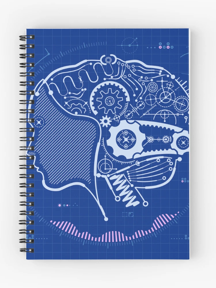 Thumbnail 1 of 3, Journal, Machine Learning AI Blueprint designed and sold by NiamLab.