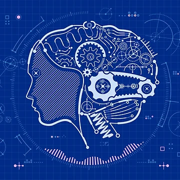 Artwork thumbnail, Machine Learning AI Blueprint by NiamLab