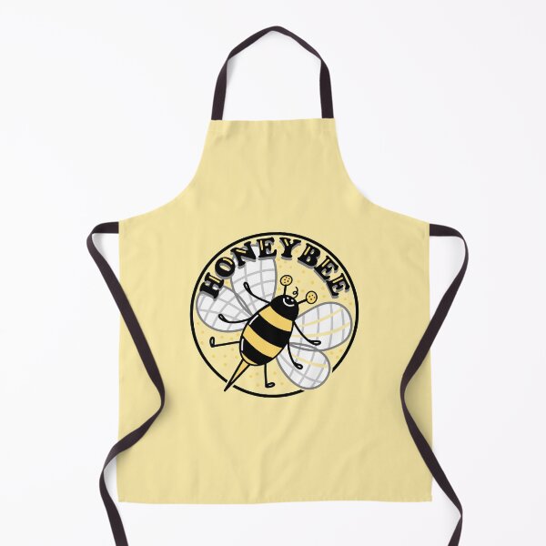 Item preview, Honeybee cute bee on a circle designed and sold by jazzydevil.