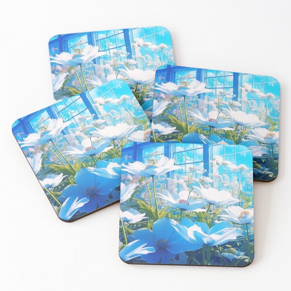 Item preview, White floral garden designed and sold by aniscapes.