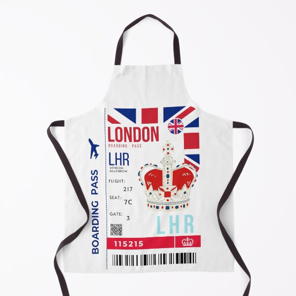 Item preview, London Boarding Pass The Crown Stylized designed and sold by InkWhirl.