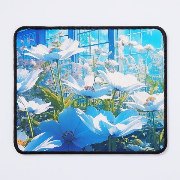 Item preview, White floral garden designed and sold by aniscapes.
