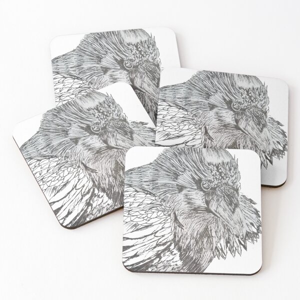 Item preview, Crow (Black & White) designed and sold by Nick Fox.