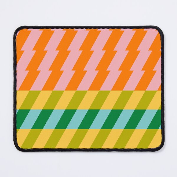Item preview, Geometric Slanted Blocks Pattern 3 - Happy theme designed and sold by nineFlorals.