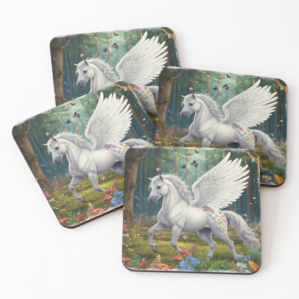 Item preview, Pegasus Mare in Springtime designed and sold by Skye Ryan-Evans.