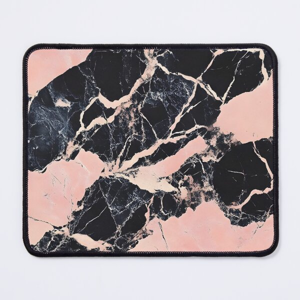 Item preview, Italian pink & black cracked stretched leather designed and sold by Hellva.