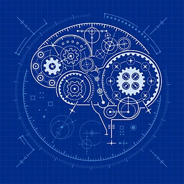 Artwork thumbnail, Machine Learning AI  Brain Blueprint by NiamLab