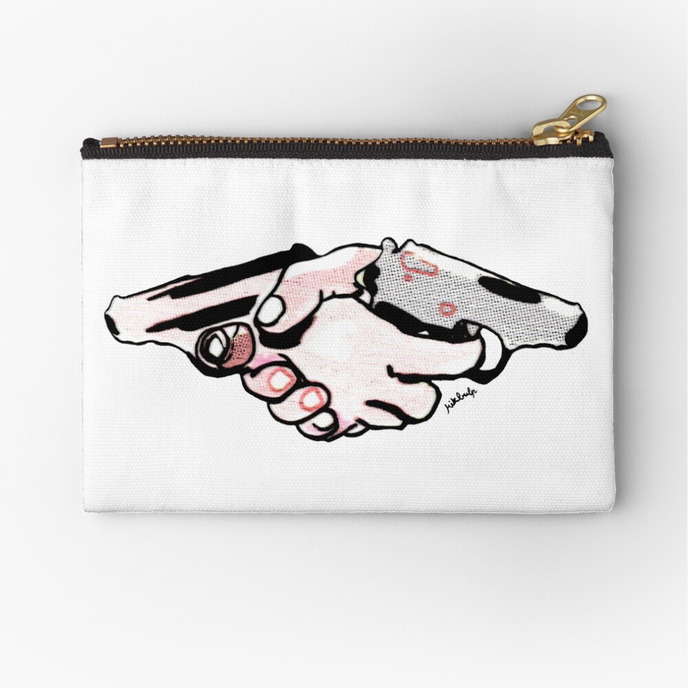 shaking guns Zipper Pouch