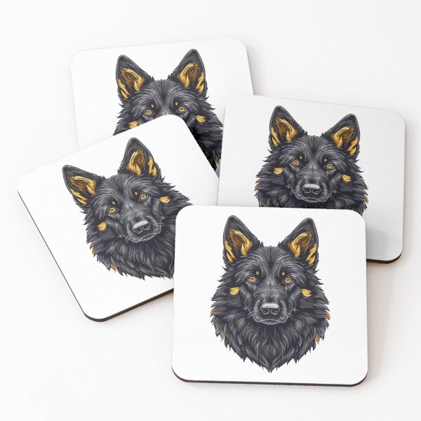 Item preview, Belgian Shepherd Gold and Black designed and sold by Grypis.