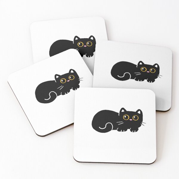 Item preview, black cat designed and sold by BaconSketcher.