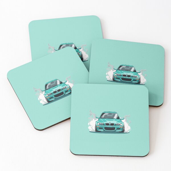 Item preview, teal car  designed and sold by kanjikoistudios.